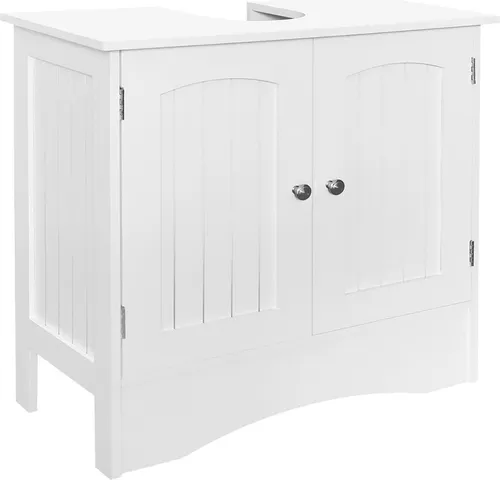 ML-Design Waschbeckenunterschrank Weiß 60x30x60cm