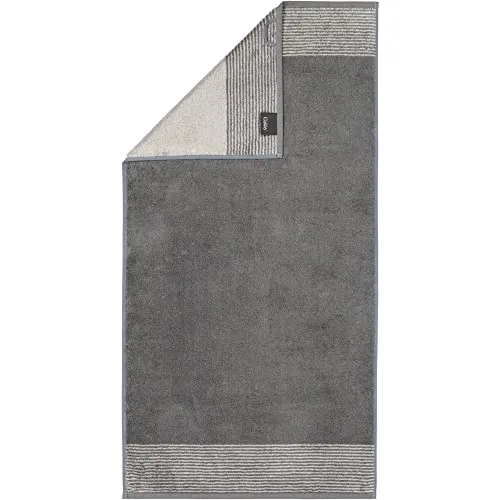 Cawö Handtücher Luxury Home Two-Tone 590 Schiefer - 77 von Cawö