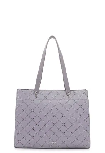 Tamaris Anastasia Classic Cityshopper L Violet - Entdecken Sie den Tamaris Shopper als perfekten Begleiter für jeden Tag. Mit ausreichend Platz für spontane Einkäufe und einem eleganten Design, das zu vielen Outfits passt. Maße: 36 x 29 x 12 cm.