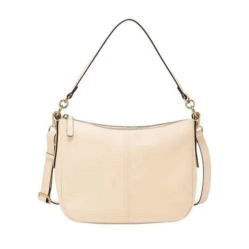 Fossil Jolie Schultertasche aus Leder 27 cm in weiß von Fossil