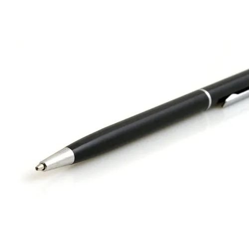 System-S 2 in 1 Stylus Kugelschreiber in Schwarz für Tablet PC Smartphone