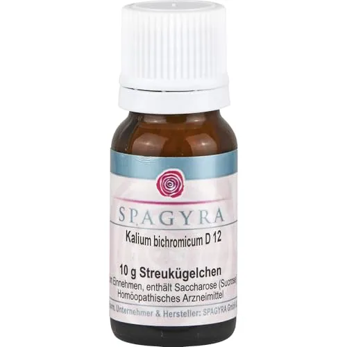 Spagyra GmbH & Co KG KALIUM BICHROMICUM D 12 Globuli 10 g 11555416