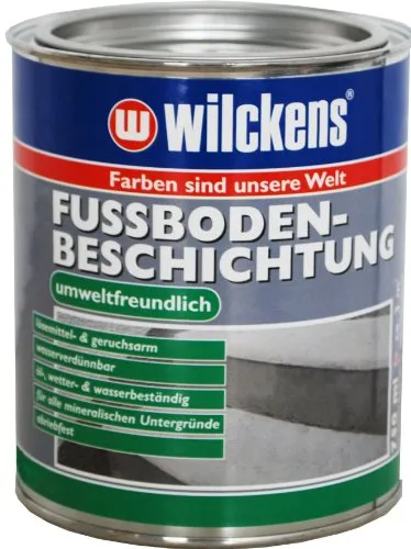Wilckens Fußbodenbeschichtung RAL 7032 kieselgrau, 5,0 Liter - Hochwertige Fußbodenbeschichtung in RAL 7032 kieselgrau, ideal für langlebige und ansprechende Oberflächen. Perfekt für den Einsatz im Innen- und Außenbereich.