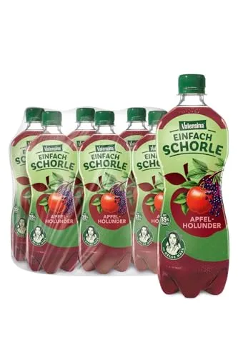 Valensina einfachSchorle Apfel-Holunder 0,75l, 6er Pack
