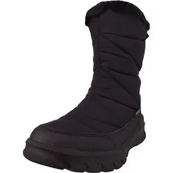 Kamik Snowdon Zip Damen Winterstiefel Schwarz, Größe 40 - Wanderschuhe mit wasserdichtem Obermaterial und Komfort bis -30°C. Ideal für kalte Tage, ausgestattet mit Kunstfellkragen und griffiger Gummisohle für besten Halt.