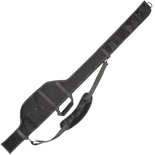Fox Rage Voyager Camo 1.3m Rod Sleeve - Angelrutentasche für Steckruten bis 130cm im strapazierfähigen Camo-Design, inklusive 3D gepolstertem Schultergurt und praktischem Werkzeughalter für Angler.