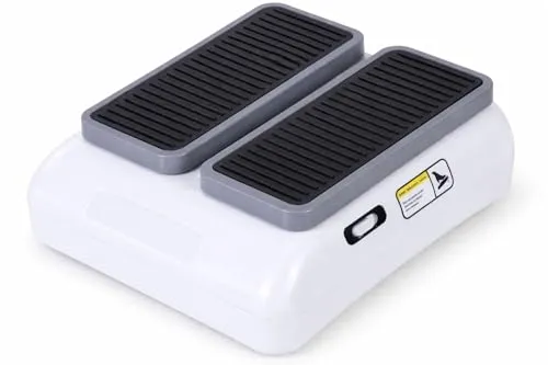 Beintrainer mit 2 Geschwindigkeiten, Trittfläche, höhenverstellbar, für Spaziergänge im Sitzen