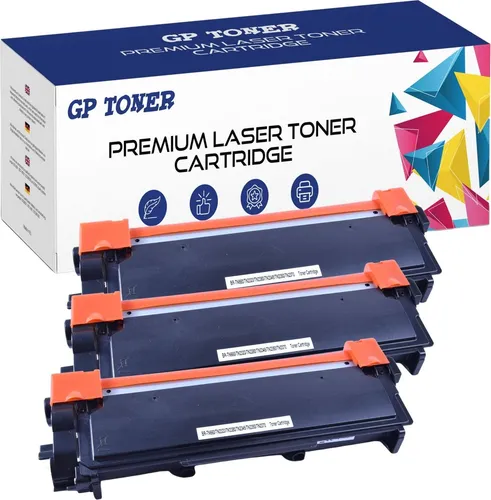 3x TONER kompatibel BROTHER TN-2320 HL-L2300D L2340DW L2360DN MFC-L2700DW L2720DW