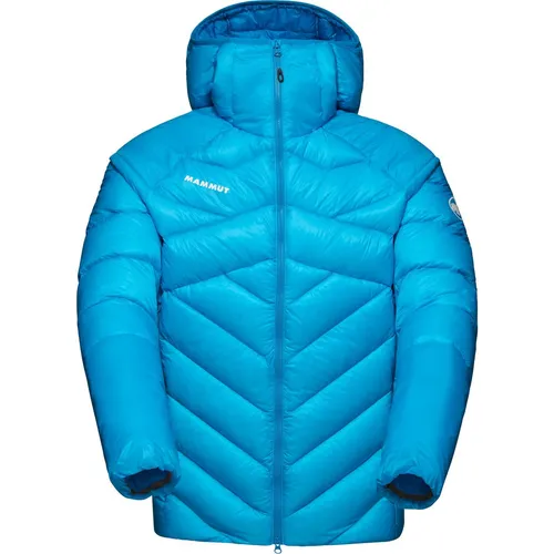 Mammut Taiss IN Hooded Jacket Men glacier blue (50589) M - Herren Isolationsjacken für Skitouren und Freeskiing, mit hydrophober 850er-Daunenfüllung für optimale Wärme und Packbarkeit – ideal für Outdoor-Abenteuer.