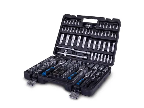 Scheppach TB180 Werkzeugkoffer mit Steckschlüsselsatz von Scheppach