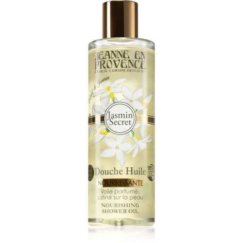 Jean en Provence Duschöl Jasmin Secret 250 ml - Duschgel mit luxuriösem Jasmin-Duft, bietet langanhaltende Feuchtigkeit und ein verwöhnendes Duscherlebnis.