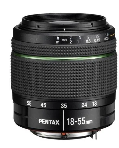 Pentax SMC DA 18-55mm F3.5-5.6 AL WR Objektiv - Objektive für Spiegelreflexkameras, wetterfest und ideal für kreative Aufnahmen in verschiedenen Lichtverhältnissen.