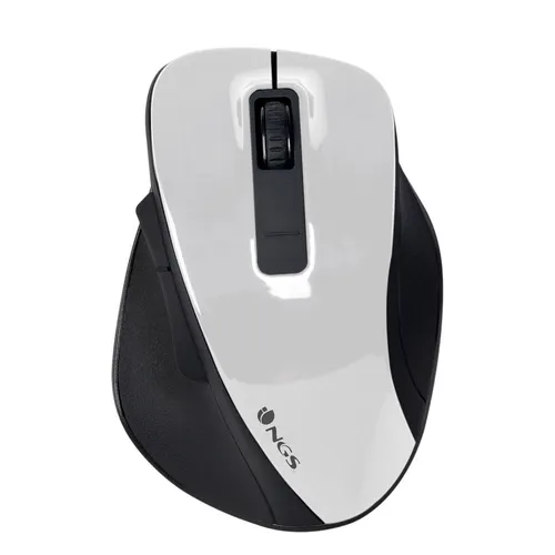 Schnurlose Mouse NGS BOWWHITE Weiß 1600 dpi [1 Stück]