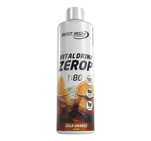 Best Body Nutrition Vital Drink Zerop - 500 ml Flasche Sirup