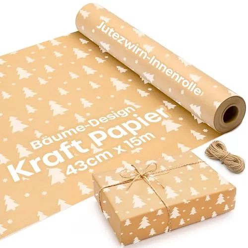 Geschenkpapier Rolle