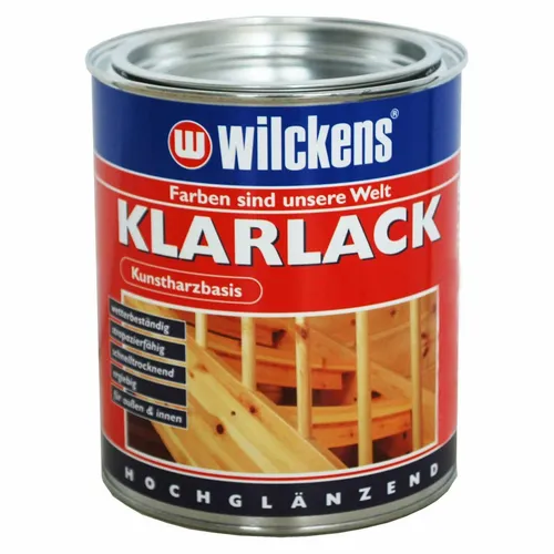 Wilckens Klarlack transparent hochglänzend 375 ml