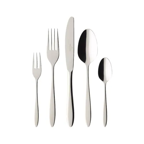 Villeroy Boch Tafelbesteck 30tlg. V B Annalena - Elegantes Besteck Set für festliche Anlässe und den täglichen Gebrauch, zeitloses Design und hohe Qualität