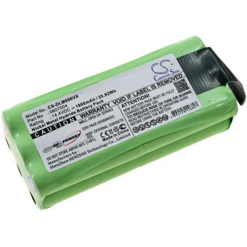 Powery Akku für Dirt Devil Libero M606 - 1800 mAh (14.4 V) - Standard-Akkus mit 1800 mAh Kapazität, ideal für eine zuverlässige Stromversorgung Ihres Dirt Devil Libero M606 Staubsaugers.
