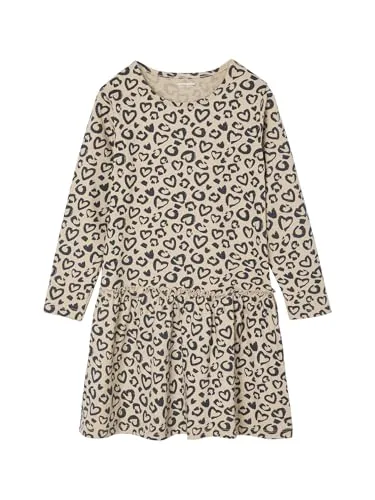 Vertbaudet Mädchen Kleid Basic Puder 110 in beige von Vertbaudet