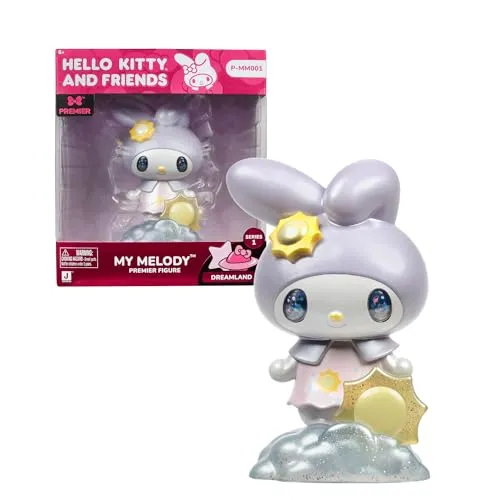 Hello Kitty Premier 10 cm Figur – My Melody Edition Sammelfigur von My Melody mit hochwertigen Details für Ausstellung oder Sammlung Fans