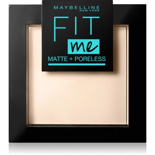MAYBELLINE NEW YORK Fit Me! Matte+Poreless mattierendes Puder Farbton 120 Classic Ivory 9 g