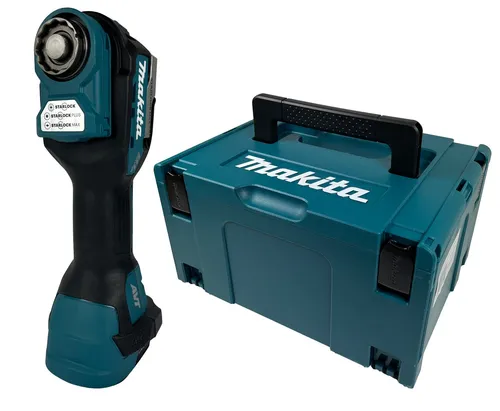 Makita DTM 52 ZJ Akku-Multifunktionswerkzeug [solo] im Makpac - Vielseitiges Akku-Multifunktionswerkzeug für präzise Arbeiten, geliefert im praktischen Makpac. Ideal für Heimwerker und Profis, die Flexibilität schätzen.