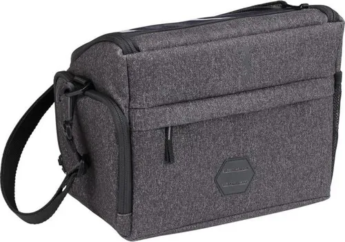 BBB Lenkertasche FrontPack 26x16x18cm - 5.5L grau mischung - Praktische Lenkertasche für Radsportler – bietet ausreichend Stauraum für alles Wichtige und ist ideal für Alltag und Abenteuer.