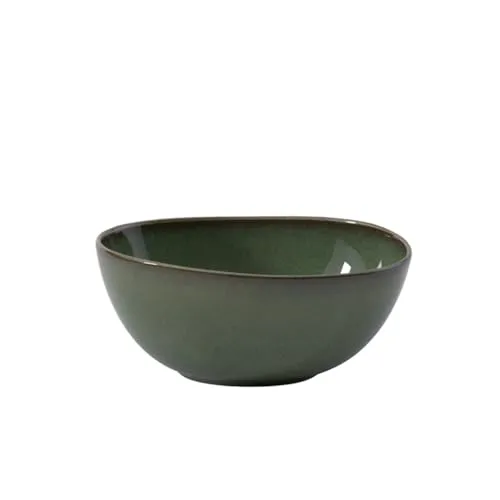 like. by Villeroy & Boch Lave Servierschüssel 2er Set - 2,2 l mit skandinavischem Flair - Schalen & Schüsseln: Edles Steingut-Design mit einzigartigen Farbnuancen, mikrowellensicher und spülmaschinenfest – perfekt für stilvolle Genießer!