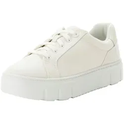 Timberland Low LACE UP Sneaker, Laurel Court White Canvas, 7 - Herren-Sneaker mit lässigem Design, aus nachhaltigem Canvas für hohen Tragekomfort und umweltbewusste Fashion.