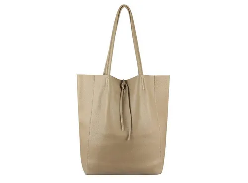 OBC Made in Italy Damen Leder Tasche XXL Shopper Tote Hobo Bag - Damen-Shopper aus hochwertigem Echtleder, ideal für A4-Unterlagen, mit geräumigem Hauptfach und stilvollem Design. Perfekt für Freizeit, Reisen und den Alltag.