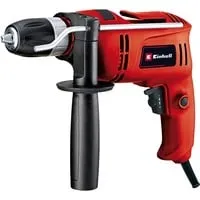 Einhell Schlagbohrmaschine TC-ID 650 E - 650 W, vielseitig für Holz, Beton und Metall, mit Drehzahl-Vorwahl und praktischem Gürtelhaken
