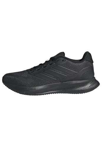 Adidas Runfalcon 5 Kinder - schwarz - Laufschuhe für Kinder, aus mindestens 20% recycelten Materialien, mit Cloudfoam Zwischensohle für optimalen Komfort und dämpfenden Schutz bei jedem Schritt.