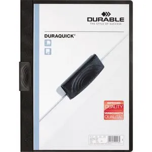 Durable Klemmhefter 2270-01 Duraquick, A4, für 20 Blatt, schwarz