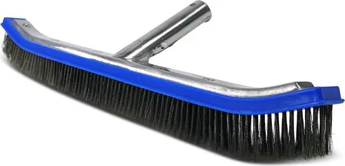 Beckenbürste 45cm gebogene Ecken mit Metallborsten