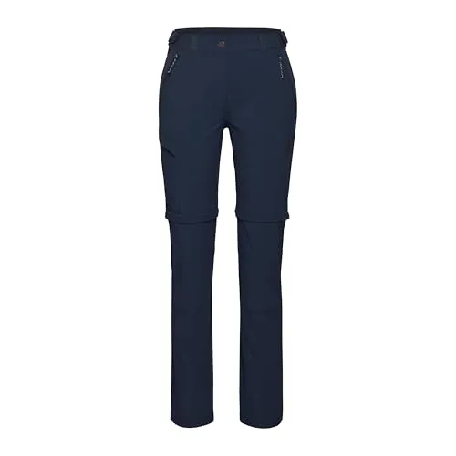 Mammut Runbold IV Zip Off Pants Women - Damen Outdoor- und Wanderhosen, strapazierfähig und elastisch für maximale Bewegungsfreiheit, ideal für wechselhafte Wetterbedingungen mit Zip-Off-Funktion für Shorts.