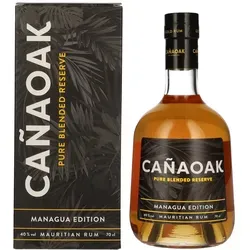 Cañaoak Pure Blended Reserve Rum Managua Edition 40% Vol. 0,7l in Geschenkbox