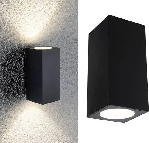 Paulmann Flame 94328 LED-Außenwandleuchte 5.6W Anthrazit - Lampen - Robuste Wandaufbauleuchte in Anthrazit, die mit attraktiven Lichteffekten Sicherheit an Hauswänden und Eingangsbereichen bietet. Effiziente LED-Technik sorgt für Langlebigkeit und Wartungsarmut.