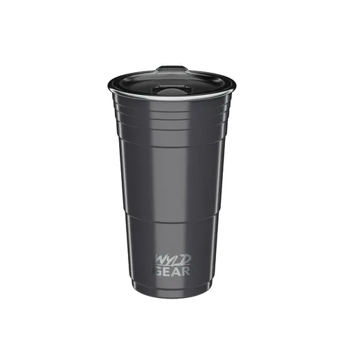Wyld Gear Cup Becher 0,473Ltr. Edelstahl grau