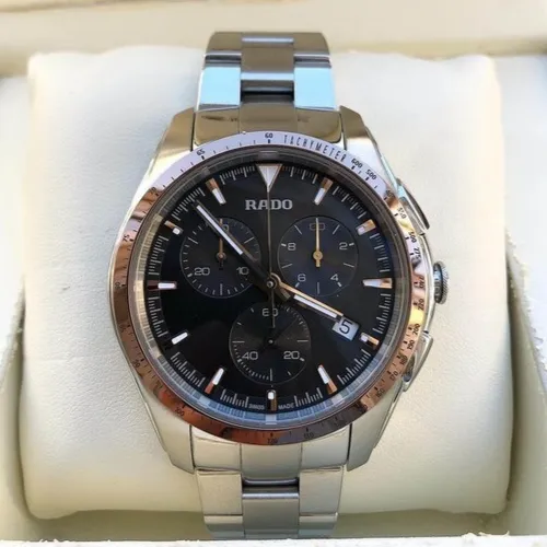 Rado Herren/Unisex Uhr HyperChrome Chronograph Grau Ref. R32259163