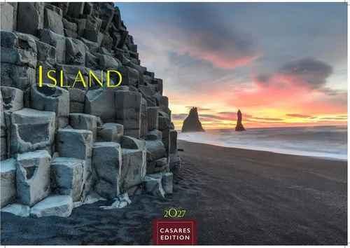 Island Kalender 2027 - Wandkalender - Erleben Sie die atemberaubende Natur Islands mit diesem großen Wandkalender (35x50cm). Ideal für jeden Raum, bringt er die Schönheit der Insel in Ihr Zuhause.