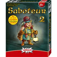 AMIGO 04980 - Saboteur 2 Kartenspiel, für 2 bis 12 Spieler, neue Zwergen- und Aktionskarten für spannende Abenteuer