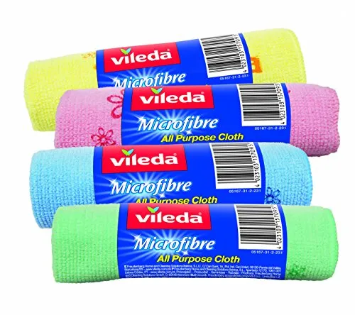 Vileda Microfibre Universal 1er, erhältlich in 4 Farben, Bunt, 5x17x5 cm