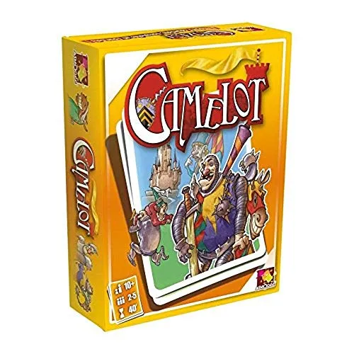 Asmodee – CAM01N – Camelot Kartenspiel (französische Version)