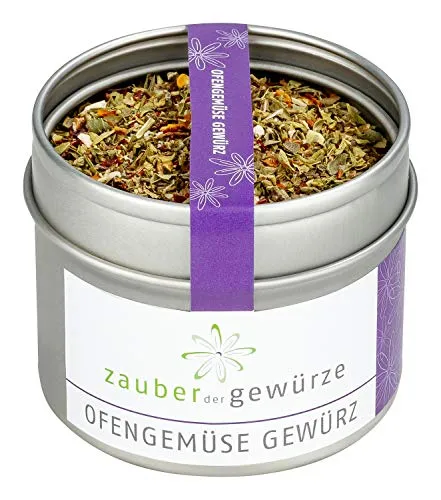 Zauber der Gewürze Ofengemüse Gewürz für Ofengemüse und leckere Gerichte aus dem Ofen, al forno, auch für Grillgemüse und andere Veggie-Rezepte, 35 g