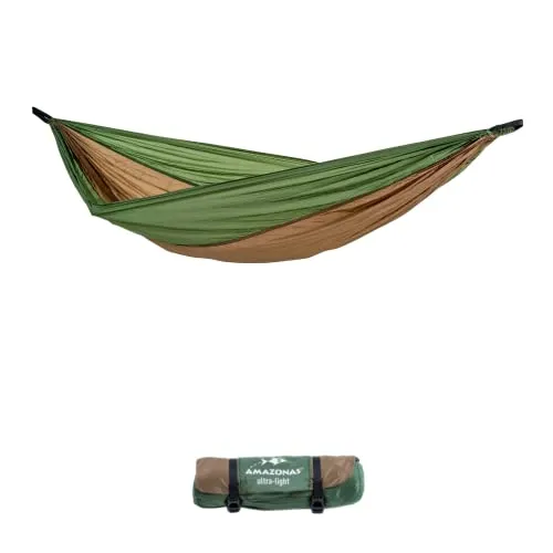 AMAZONAS Adventure XXL Hängematte Ultra-Light - Hängematten & Hängestühle: Die leichteste KingSize Hängematte der Welt, ultraleicht mit nur 180g und extrem kleinem Packmaß für Abenteuer in der Natur.