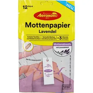 Aeroxon Mottenpapier Lavendel