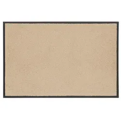 wash+dry by Kleen-Tex Fußmatte Original Uni Beige 50x75 cm in beige von wash+dry