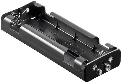 Goobay 10876 Batteriehalter 6x Baby (C) Druckknopfanschluss (L x B x H) 159 x 57.3 x 24.9mm