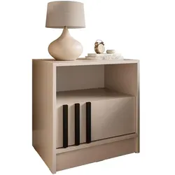 Lookway Nachttisch aus Holzwerkstoff, 51x52x38 cm