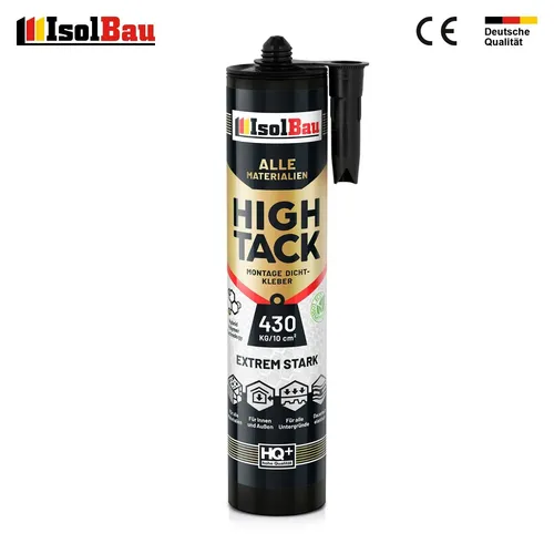 Montagekleber High Tack Baukleber  1x 530g Hybrid Polymer Dichstoff 430kg/10cm²